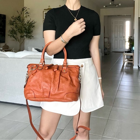 🍓GUCCI Guccissima All Leather Shoulder Bag - Picture 16 of 16